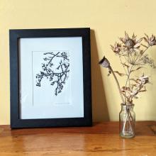Framed Print of branches